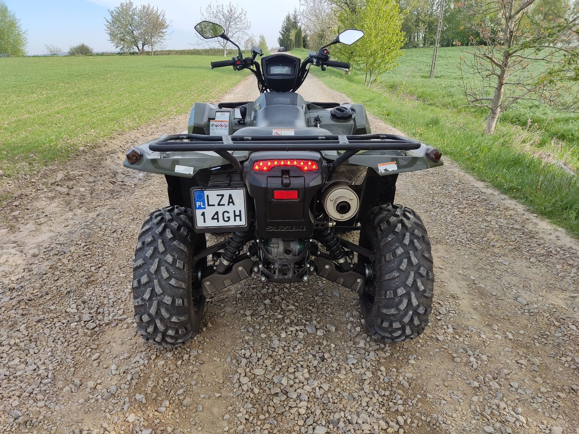 Suzuki Kingquad 750,2022r jak nowy grizzly,kvf,can AM,cf moto