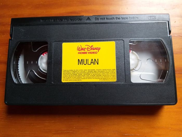 VHS Mulan-Clássicos Walt Disney