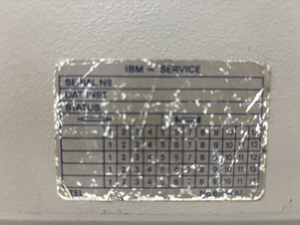 Maquina de escrever IBM XYD