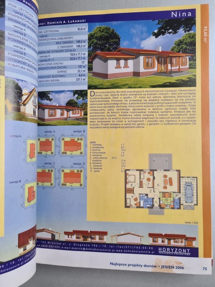 Najlepsze projekty domów. Książka