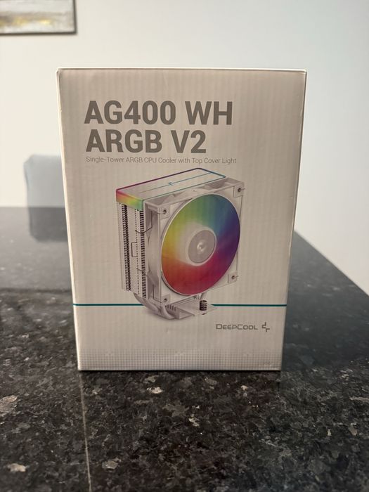 Cooler Deepcool AG400 WH ARGB V2