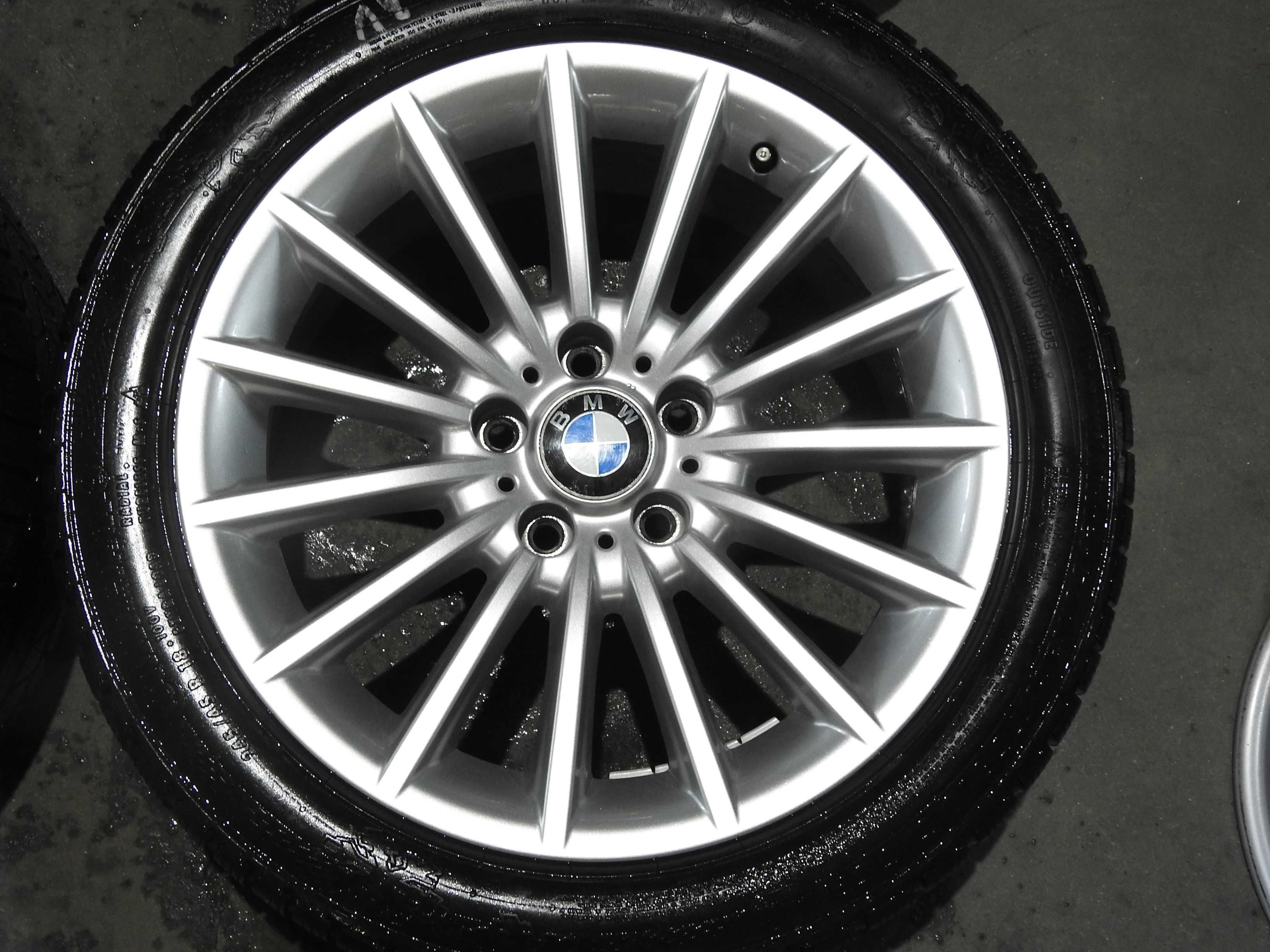 4xAlufelgi BMW Oryginał 18'' 5x120 ET30 8J Jak Nowe+TPMS