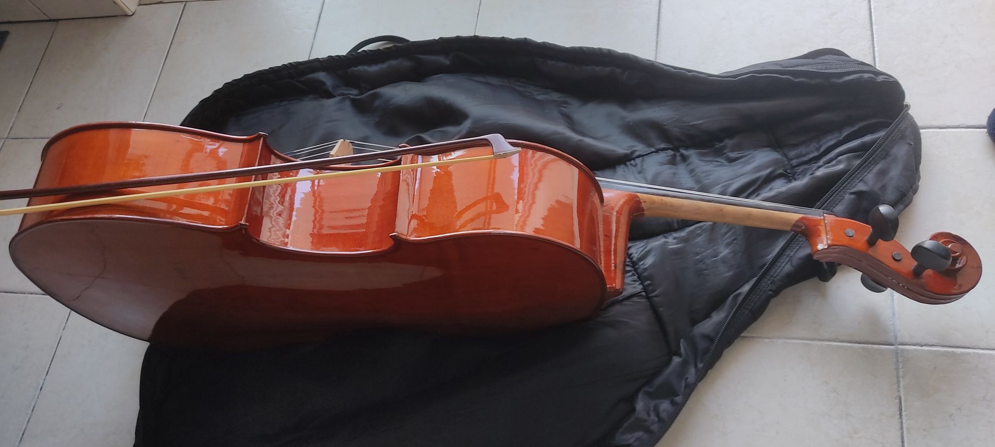 Violoncelo 3/4 com bolsa