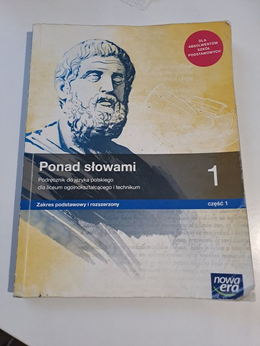 Ponad słowami 1 podręcznik do języka polskiego