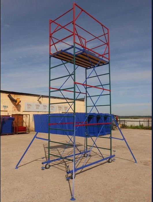 Леса на колесах, продам строительные леса,вышка тура передвижная