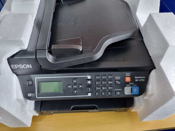 Impressora Multifunções Epson WF 2750 (Injetor preto obstruído)