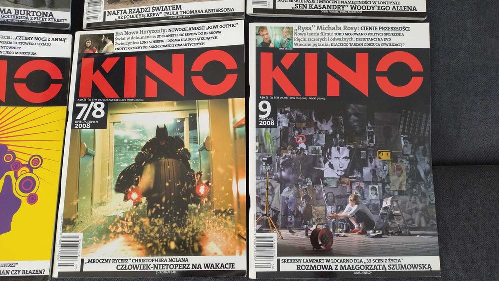 Gazeta magazyn Kino, numery 1-9/2008