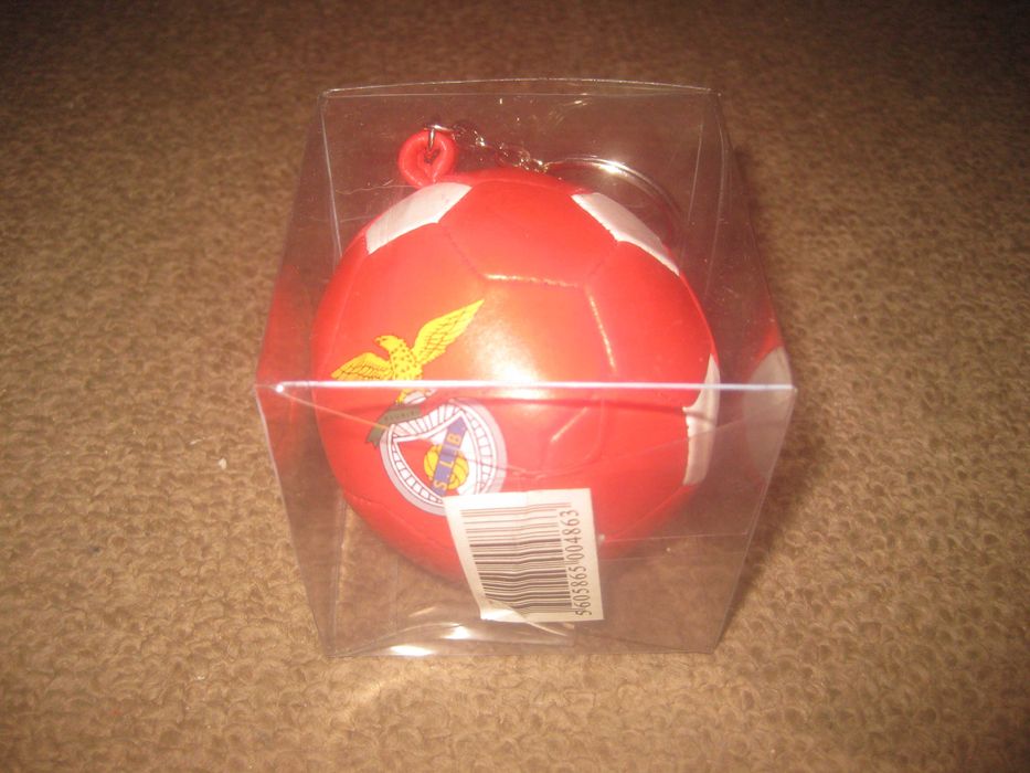 Porta-Chaves (Bola de Futebol) do Benfica/Produto Oficial/Selado!