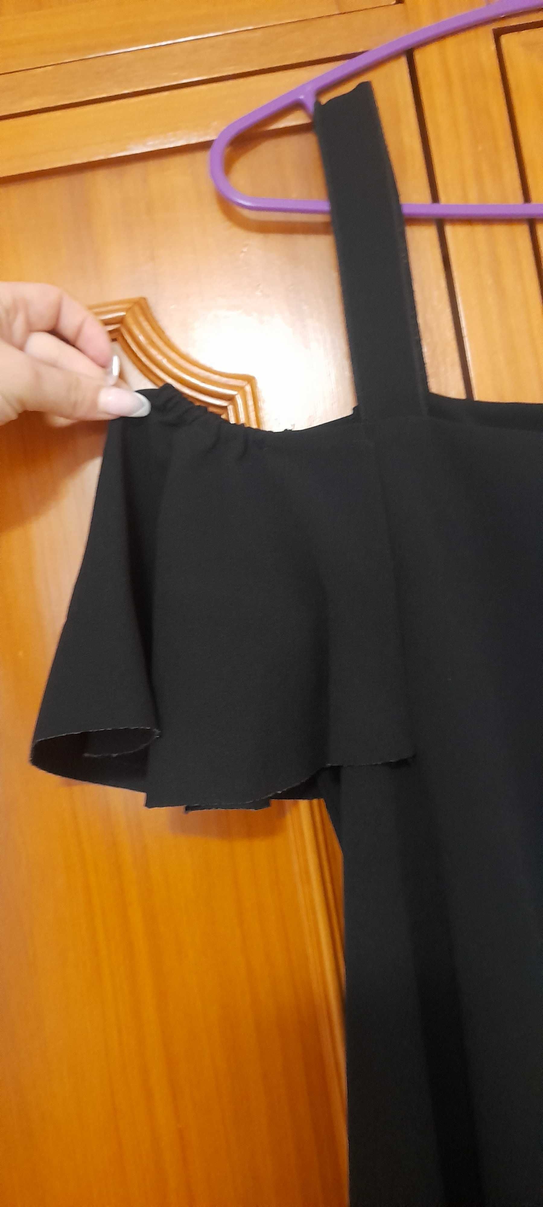 Vestido preto Mango