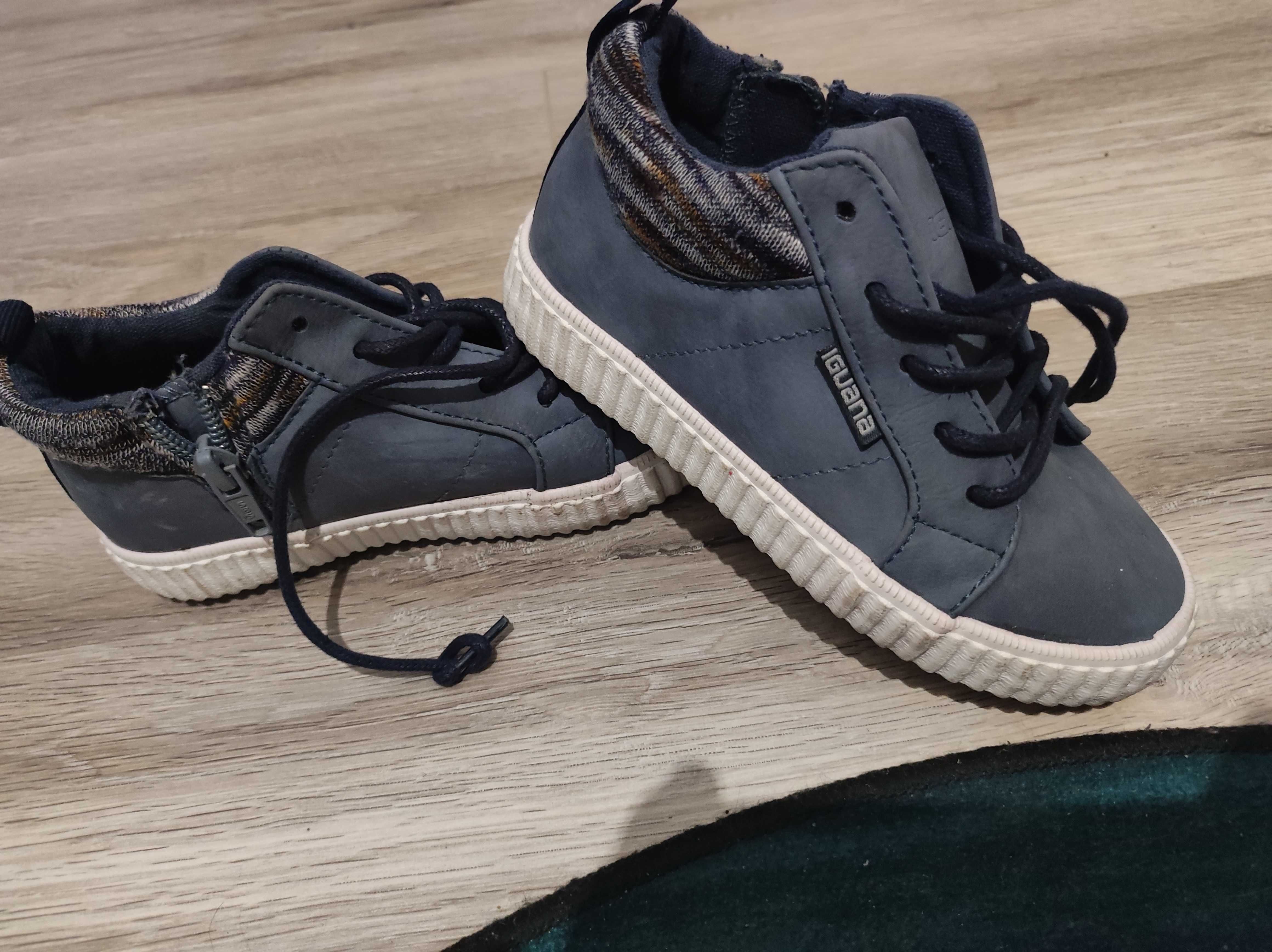 Buty IGUANA wiązane i zapinane na ekspres