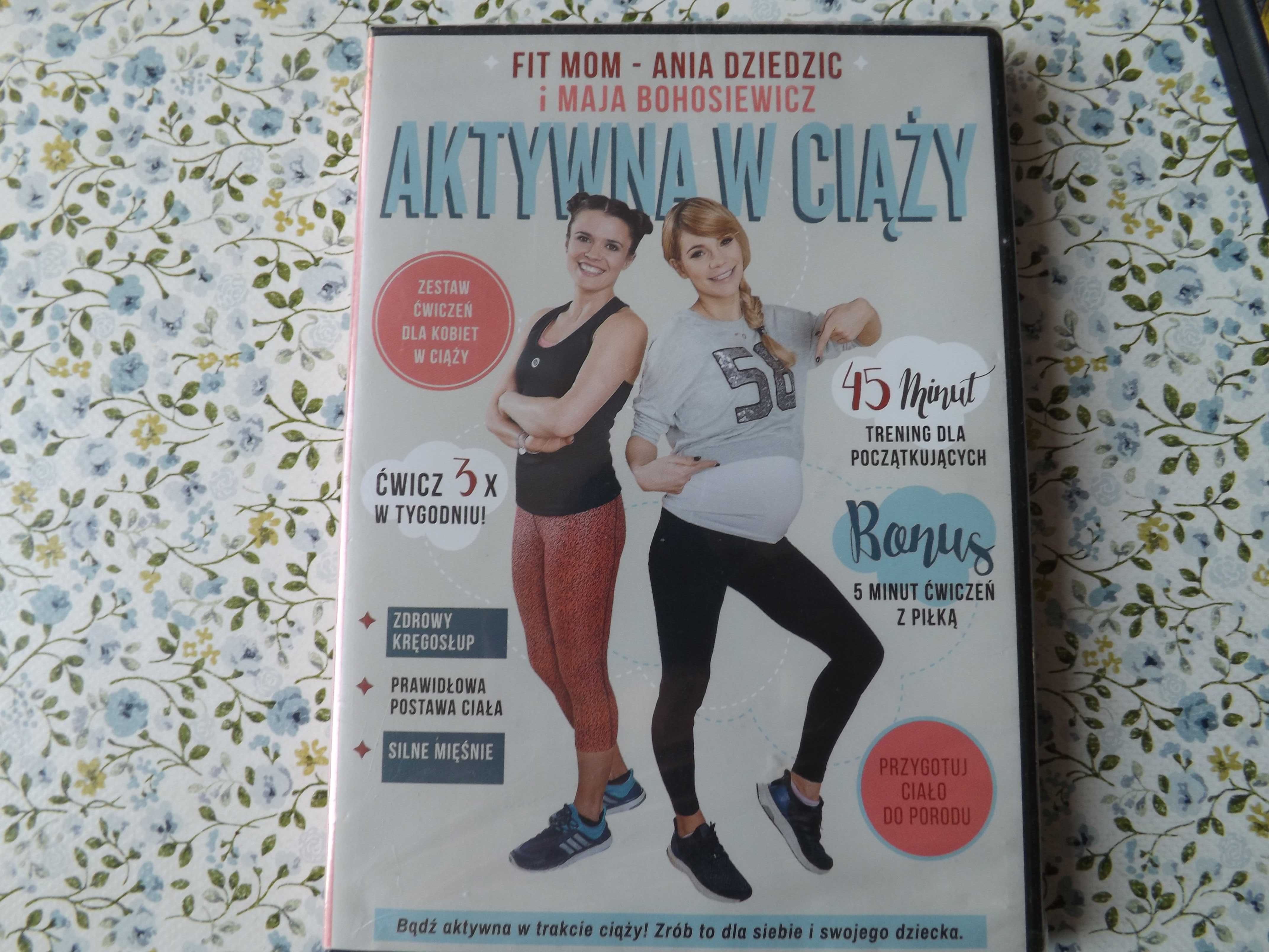 Aktywna w ciąży zestaw ćwiczeń na dvd