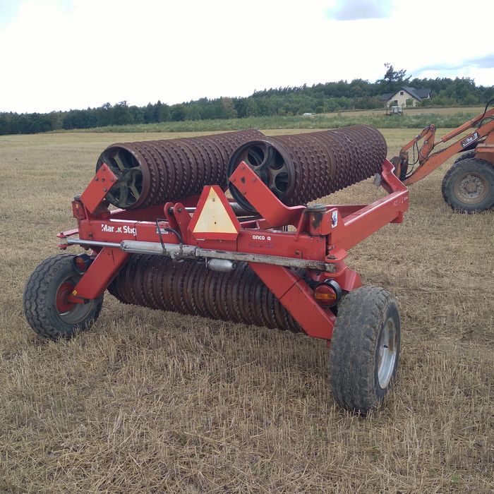 Wały posiewne 6.3m  50cm hydrauliczne ciężkie Zachodnie 4.8m ciągane
