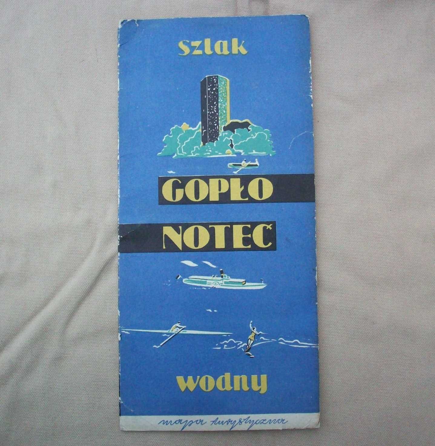 Szlak wodny Gopło Noteć, 1961.