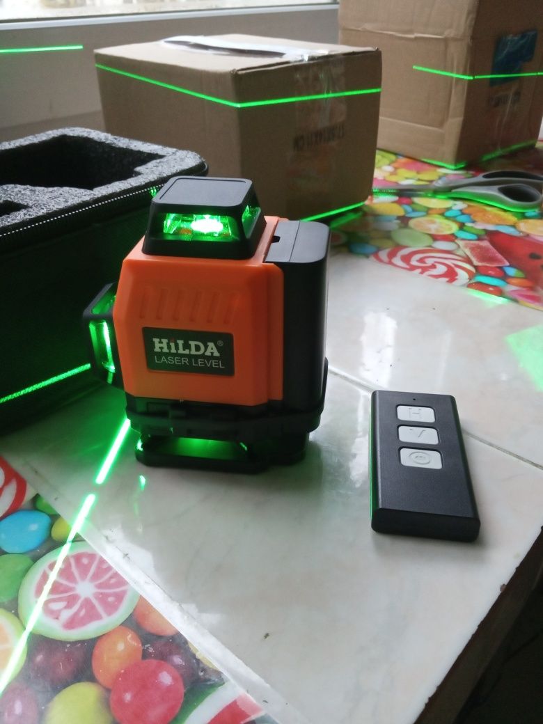 Уровень лазерный HILDA mini 4D 16 линий