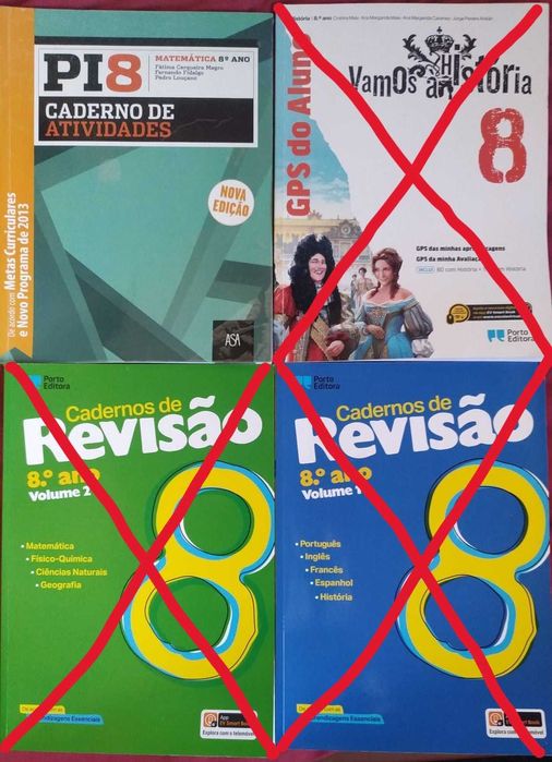 Livros Escolares 8 ano