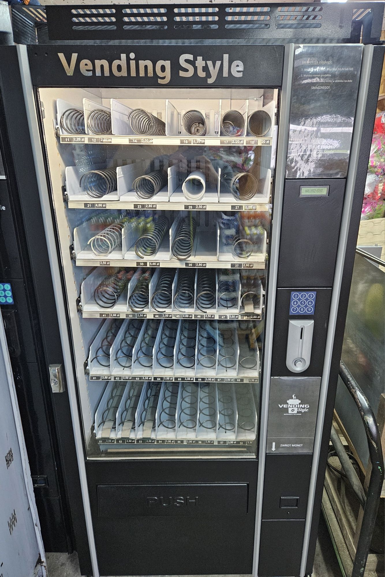 Automat Bianchi vega 850 snack vending
