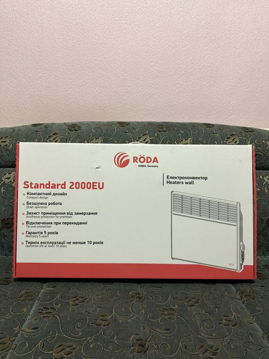 Конвектор Roda , електричний обігрівач , обогреватель roda , конвектор