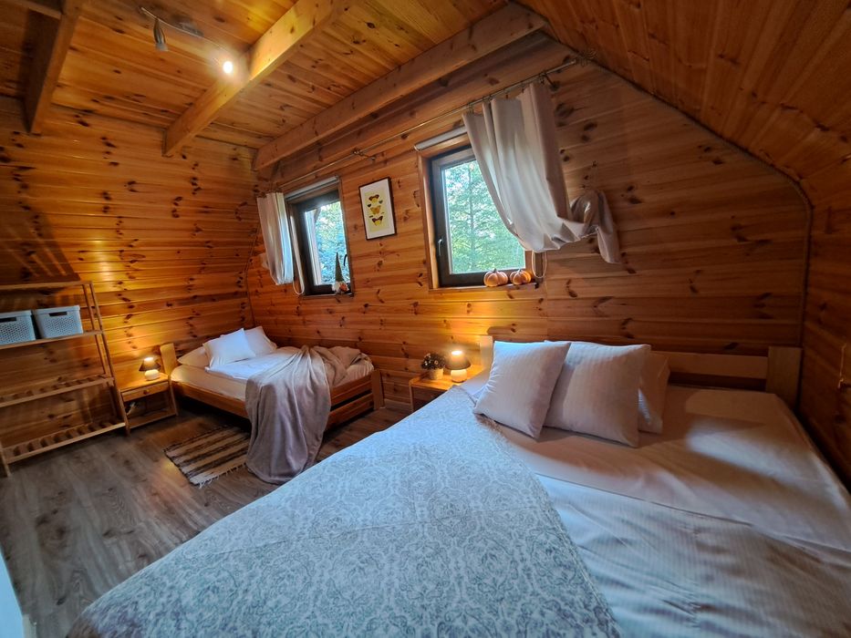 Weekend w górach dom 6os z sauną Karkonosze jesień ognisko taras grill