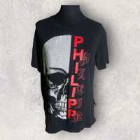 Swietna stylowa koszulka tshirt meski philipp Plein