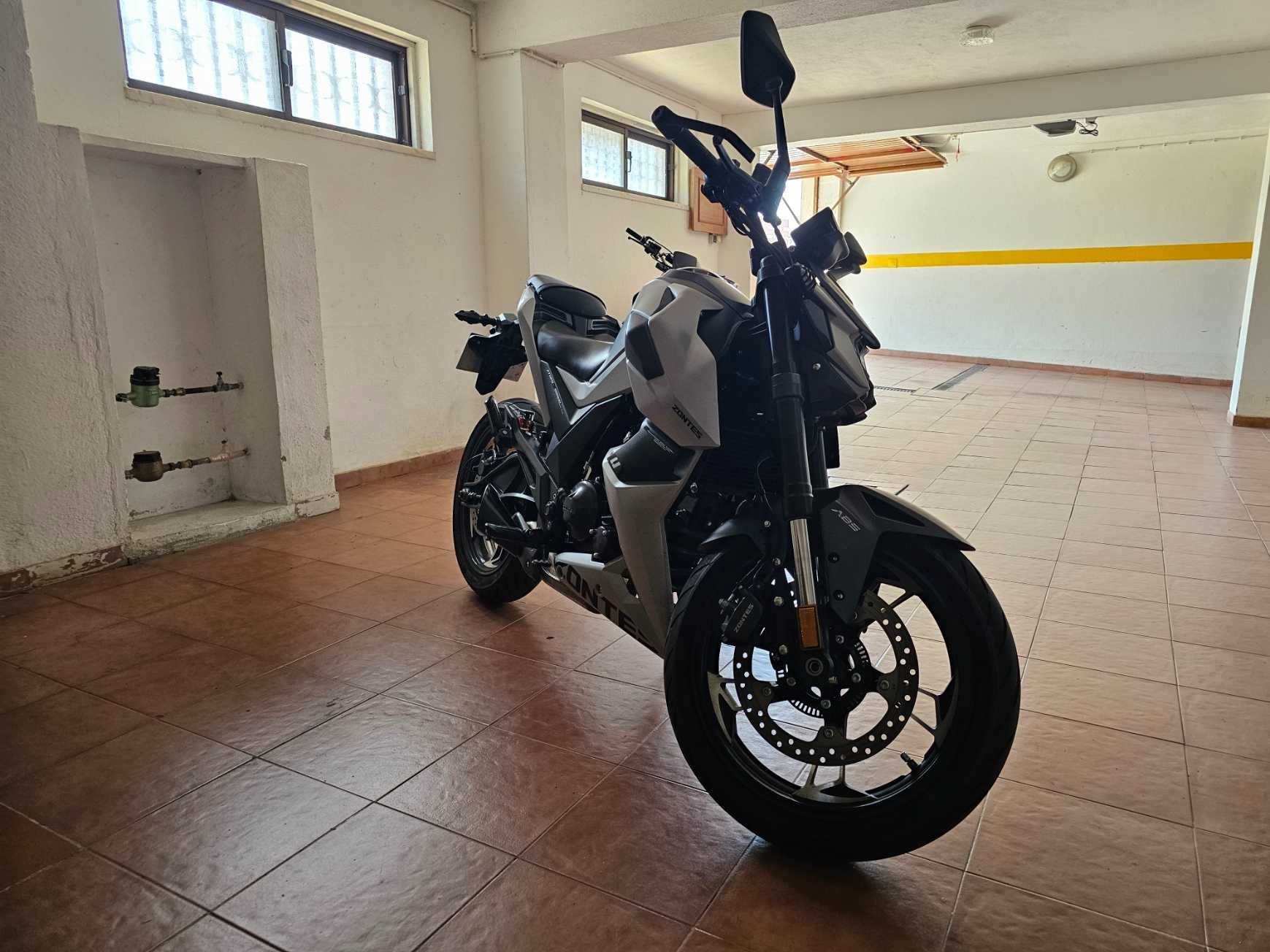 Zontes ZT125-U — como nova (500 km) | Keyless | Bosch ABS | Garagem