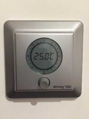 Termóstato DEVIREG 550 Devi Danfoss Aquecimento Piso Radiante