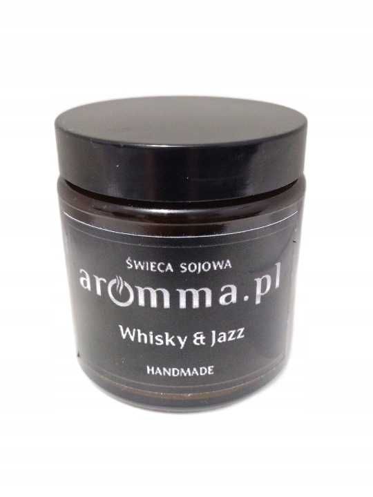Świeca sojowa Whisky & Jazz 120 ml Aromma