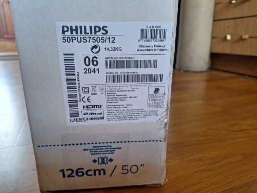 Sprzedam duzy  TV Philips 50 cal 4K UHD 3-letni Smart Wifi