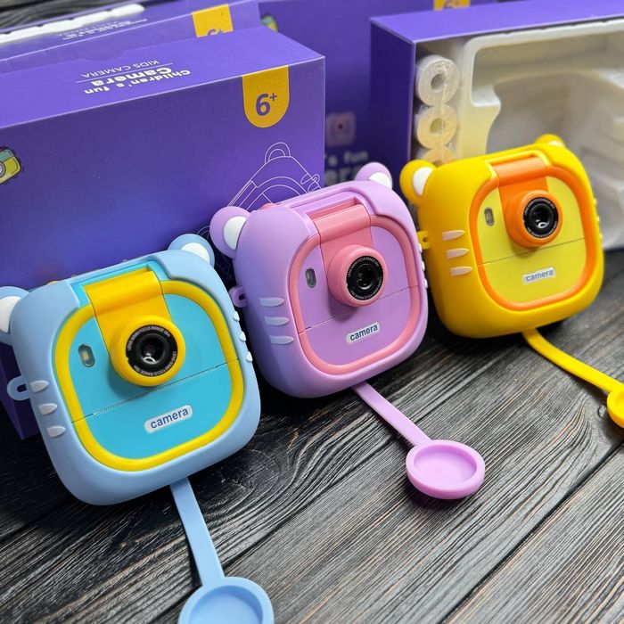 Дитячий фотоапарат миттєвого друку М4 з принтером миттєвого друку