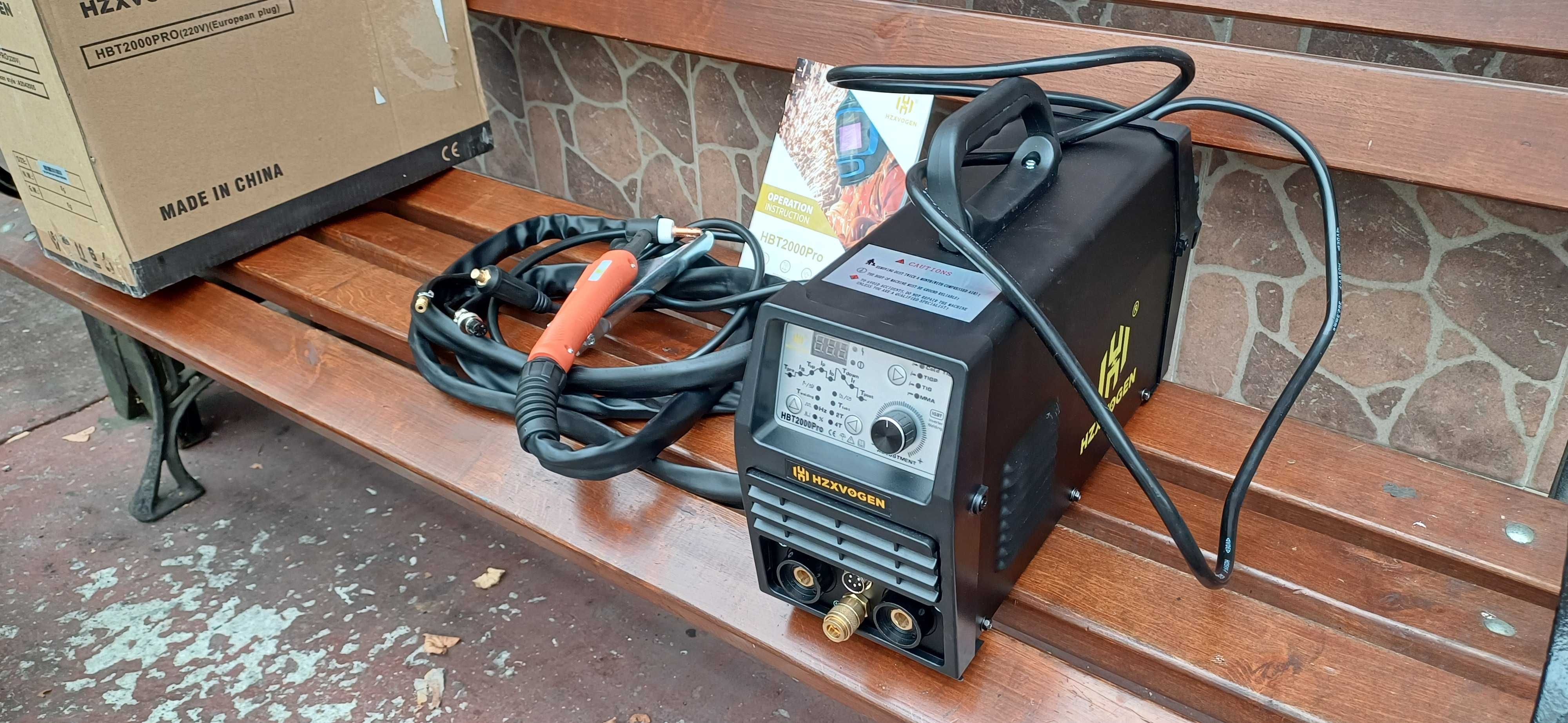 HZXVOGEN  HBT2000Pro spawarka Tig nowy model