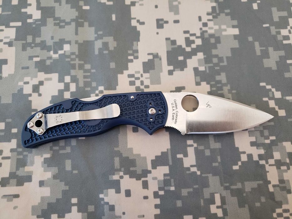 ОРИГНАЛ Ніж Складний Spyderco NATIVE Кишеньковий C41GPDBL5 Tenacious