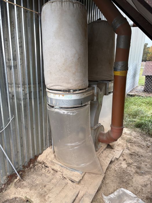 Odciąg trocin 4 workowy