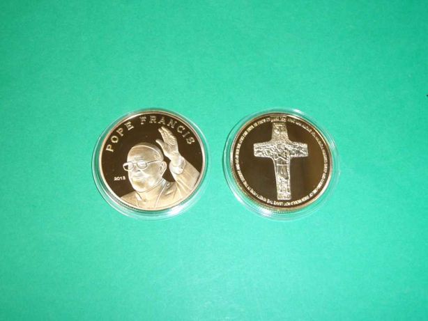 Papież Franciszek  moneta pamiątkowa  medal