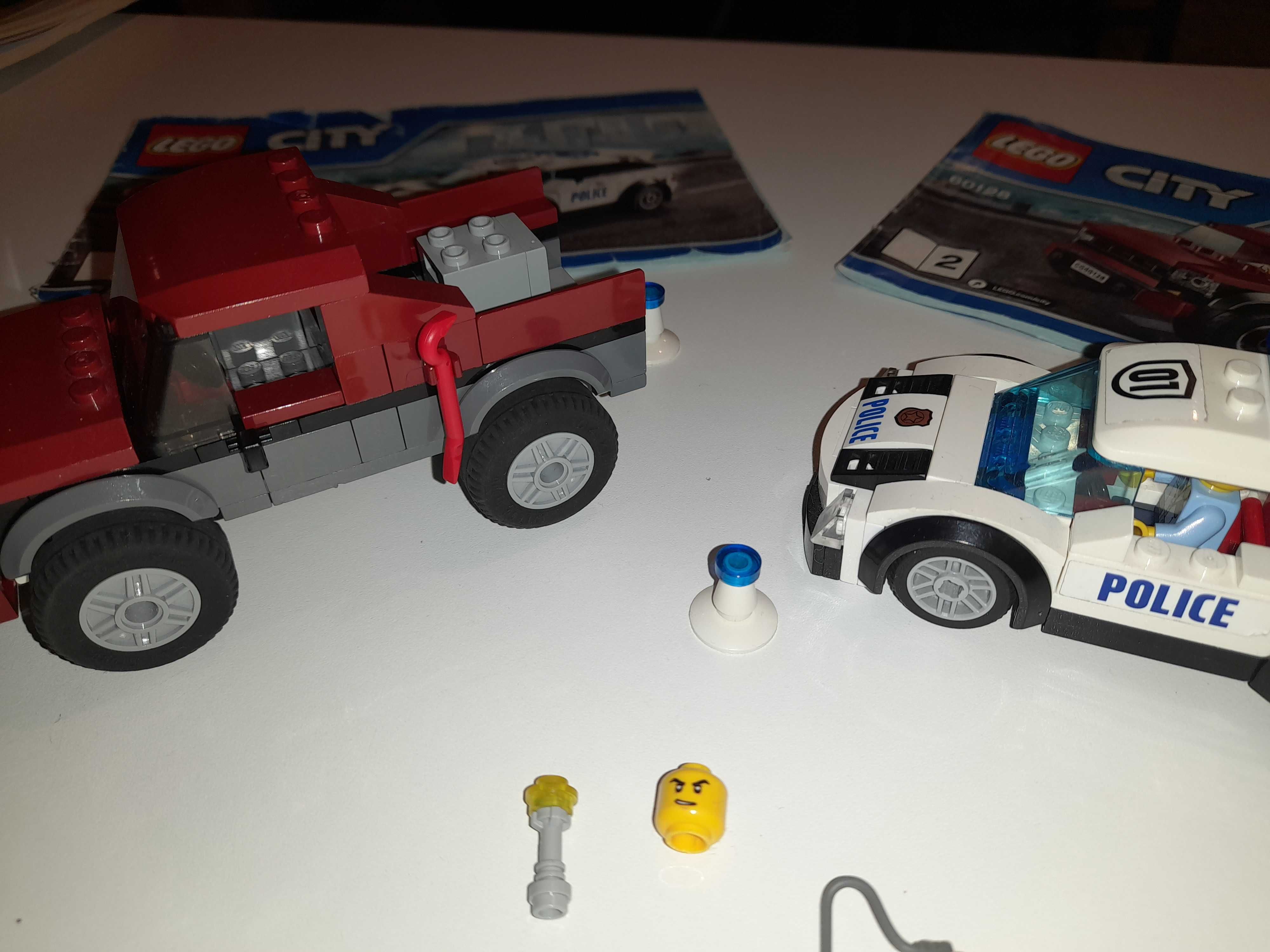 Klocki lego pościg policja zestaw nr 60128