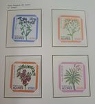 Selos 1982 - Flores Regionais dos Açores - Série Corrente 2.º Grupo