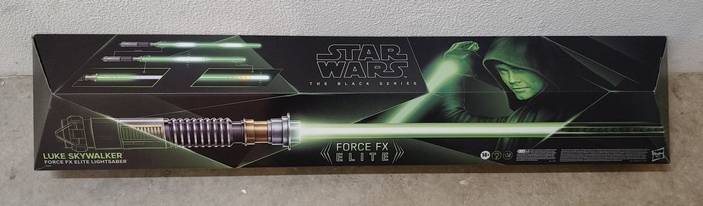 Sabre de Luz Force FX  Elite Luke Skywalker Black Series

Elite Luke S
