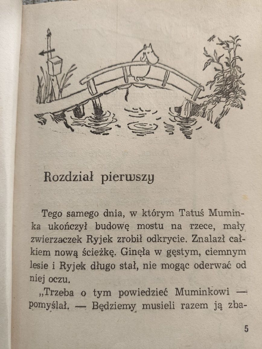 Tove Jansson, Kometa nad doliną Muminków  wydanie pierwsze