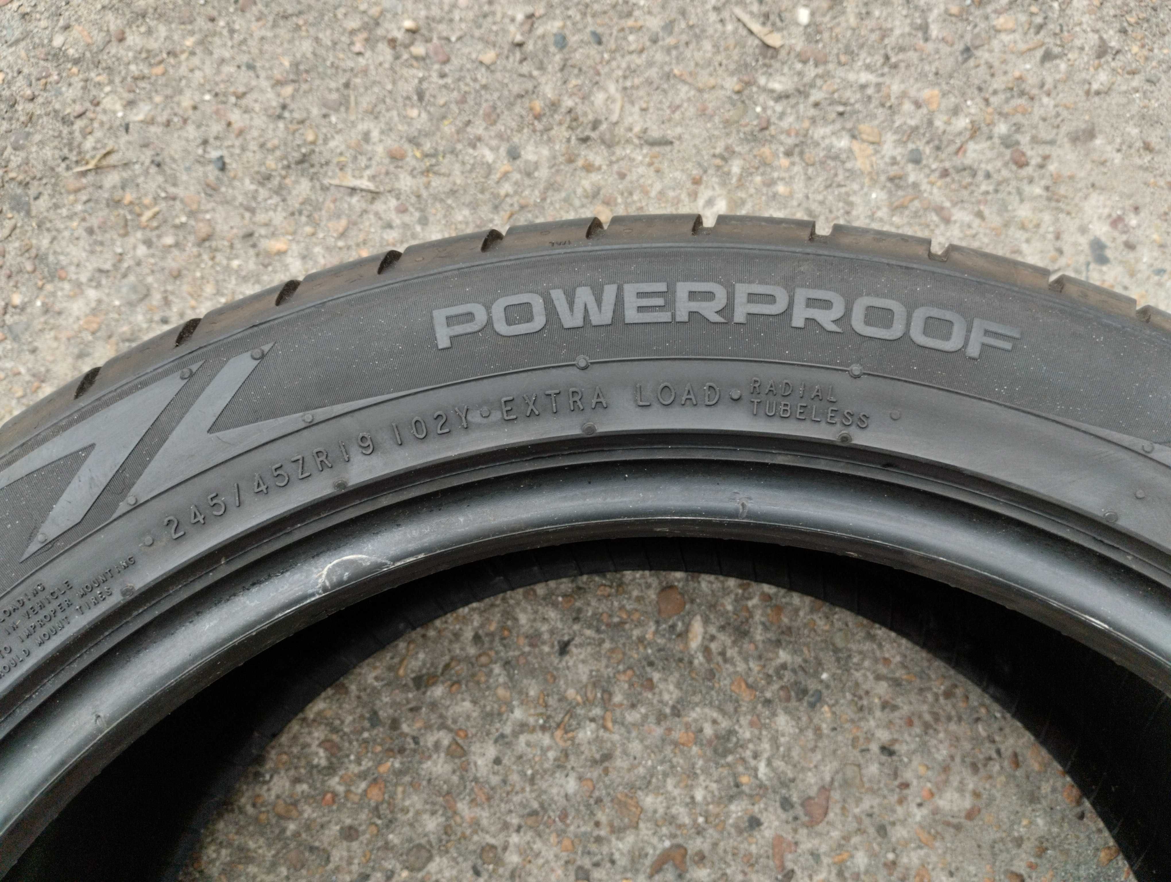 Nokian PowerProof 245/45r19 2021r