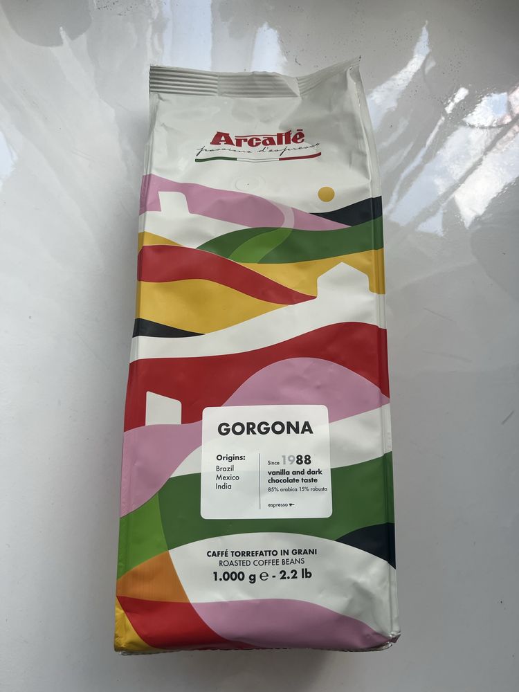 Arcaffe - kawa ziarnista Gorgona 1 kg