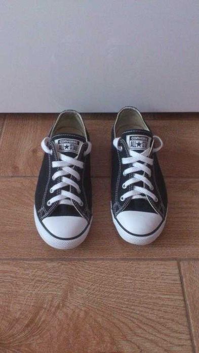Кеды женские низкие Конверс Кеди жіночі чорні Converse CT AS р.38,5