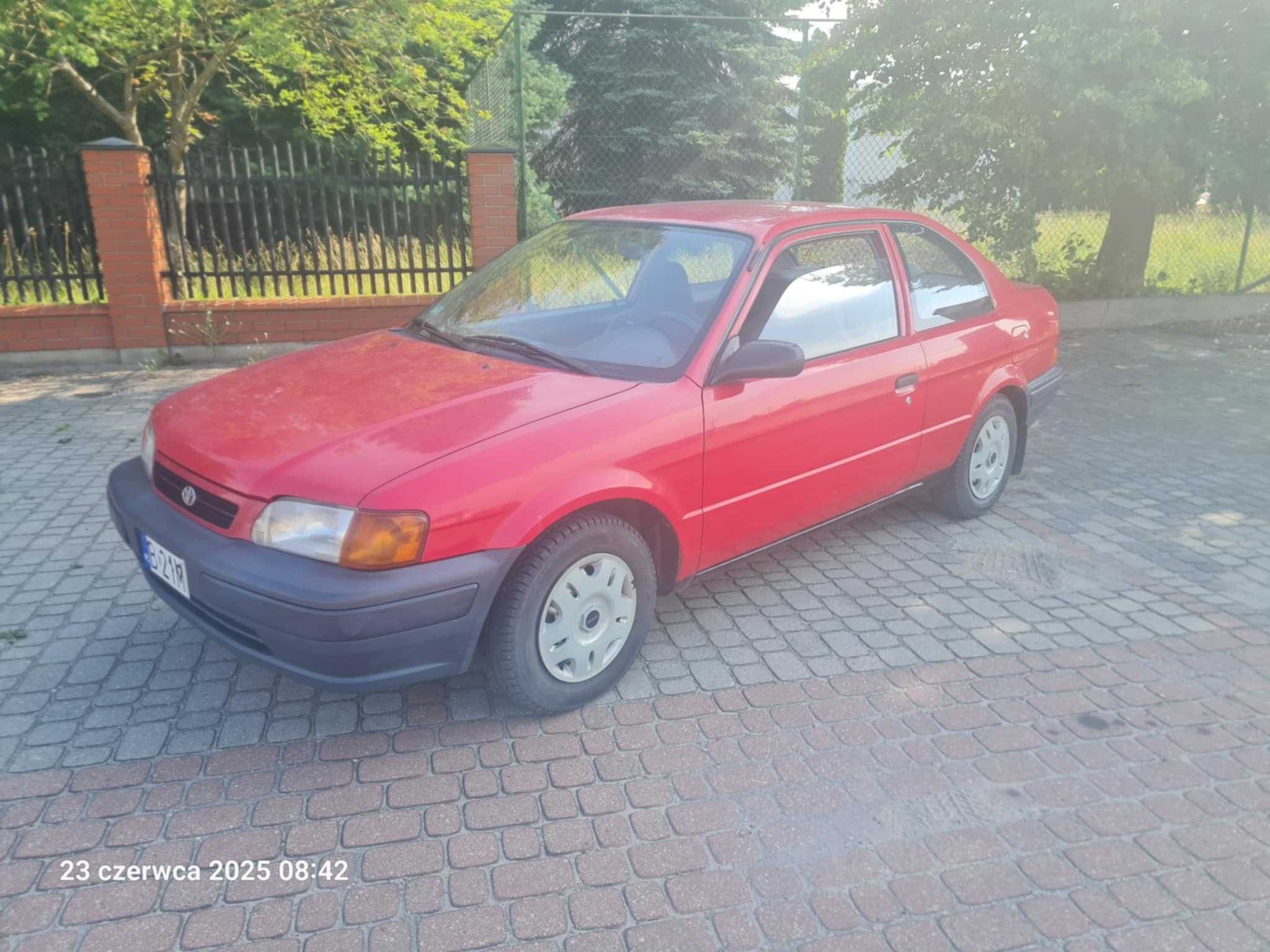 TOYOTA TERCEL klasyk sprawna z opłatami