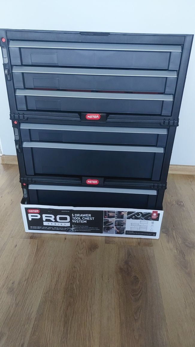 Regał Keter Pro 6 szuflad