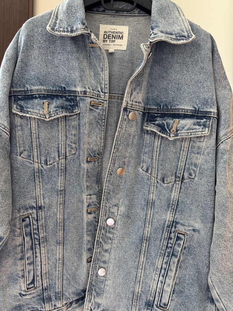 Джинсова куртка Zara , розмір s , ідеальний стан