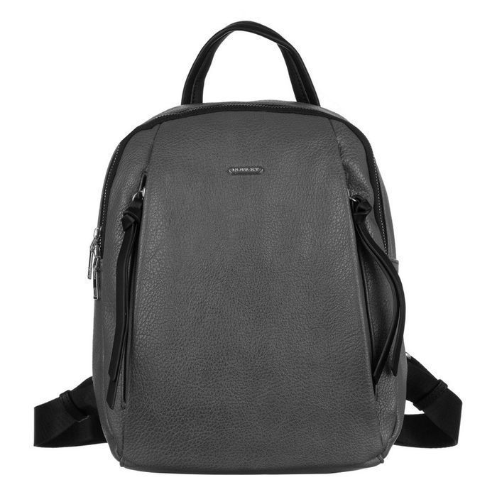 Miejski plecaczek damski ze skóry ekologicznej - Rovicky