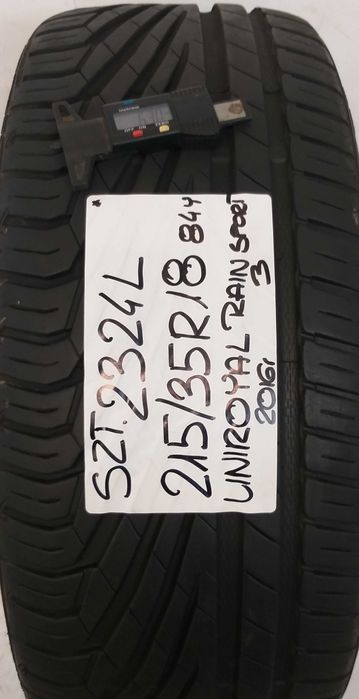 Szt 2324L Sztuka 215/35R18 84Y Uniroyal RainSport3 2016rok