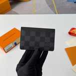 Lv cardholder czarny na karty