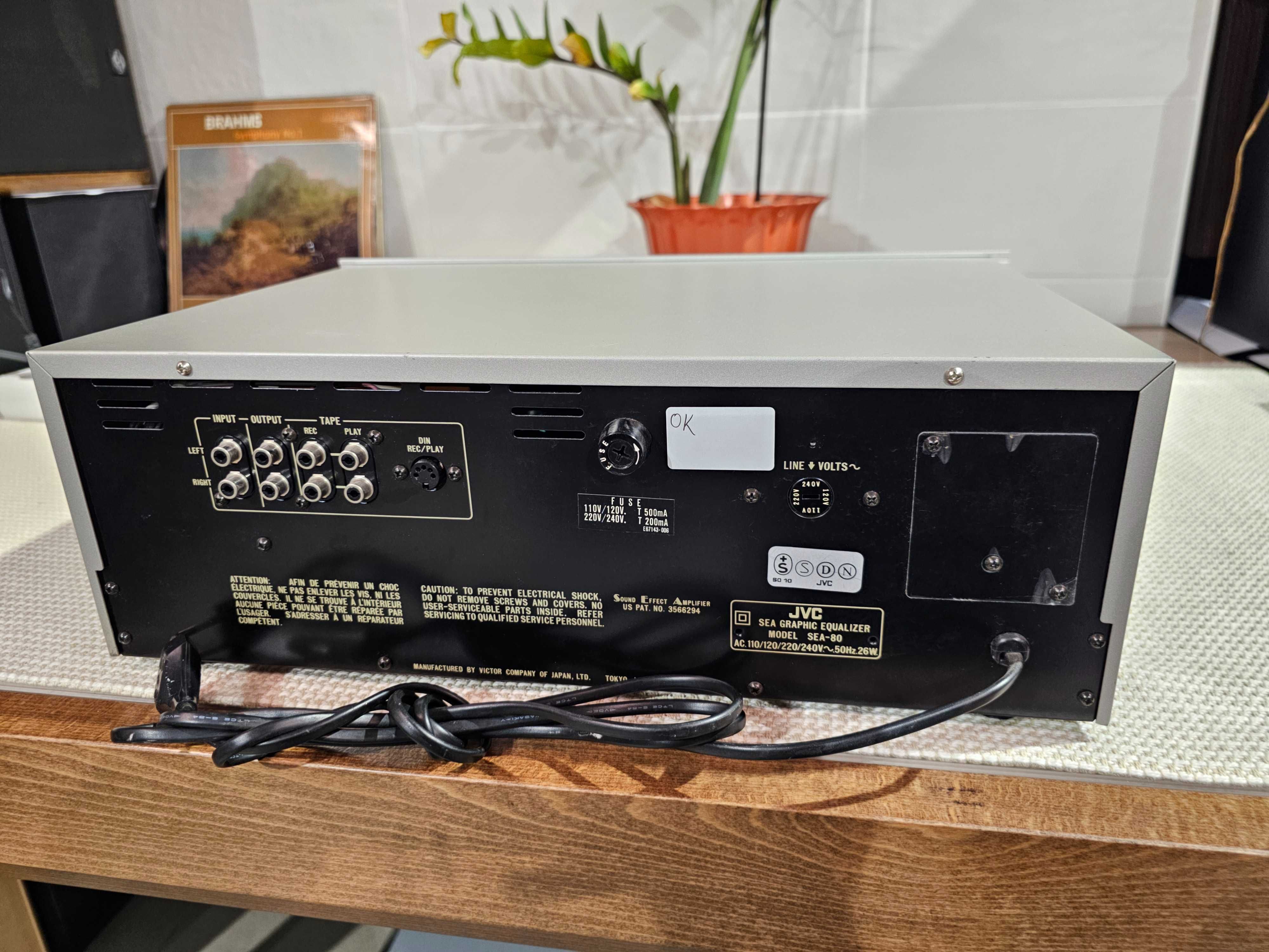 Еквалайзер JVC SEA-80 10-Band Graphic Equalizer