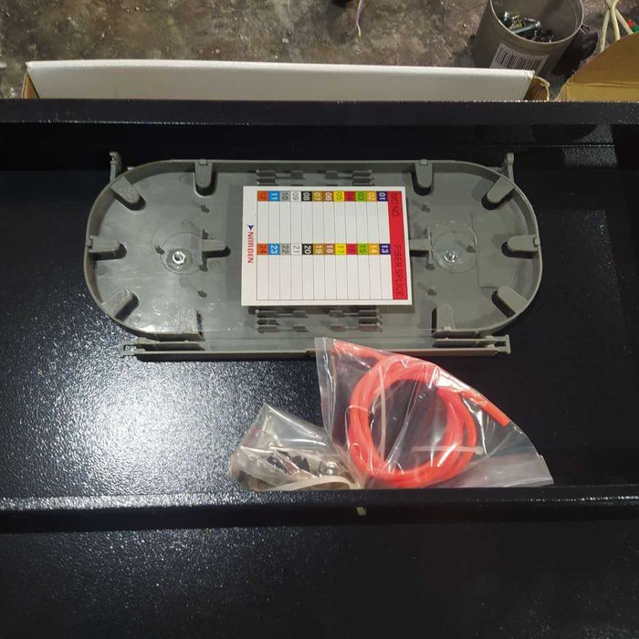 Настенный бокс для оптоволокна Norden 321-2LC012X на 12 портов