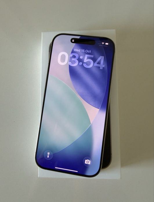 Apple iPhone 16 Pro 128GB 93% “ sideral grey “ +box , charger and case