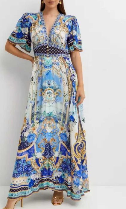 Suknia camilla jedwab sukienka