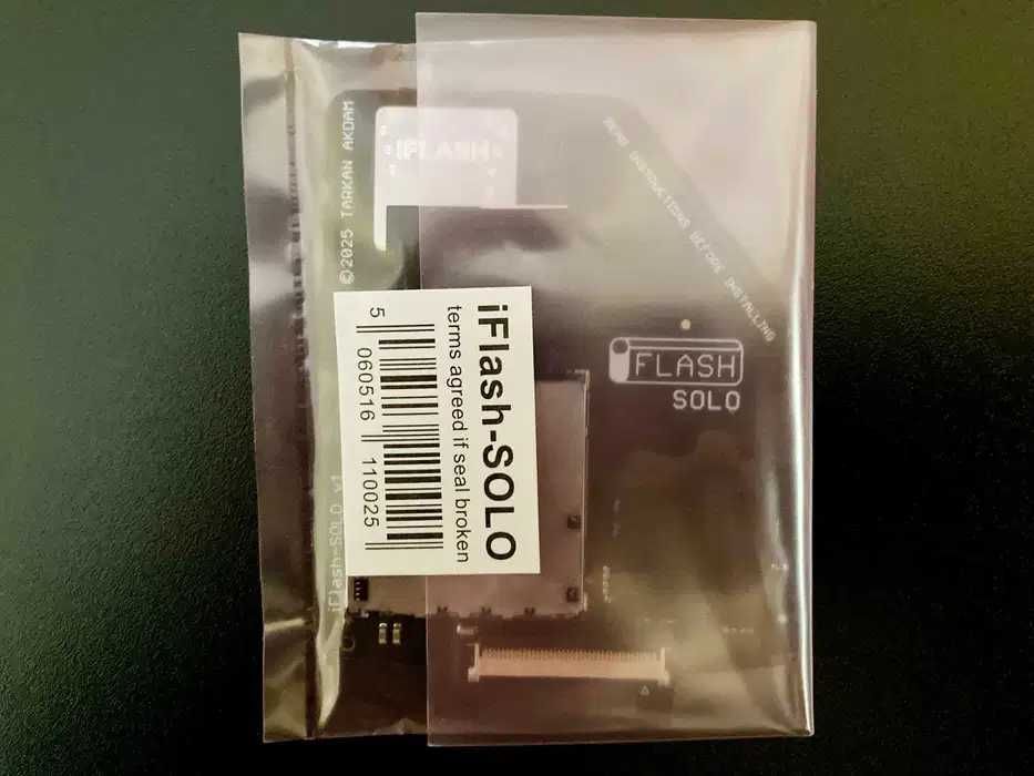 Адаптер SD iFlash Solo 2025 для iPod Classic Video 5/5.5/6/7/7.5 НОВИЙ